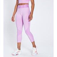 Fitness Mania - Damskie legginsy ¾ z kolekcji Curve MP – Petal - XS