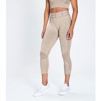 Fitness Mania - Damskie legginsy ¾ z kolekcji Curve MP – Sesame - L