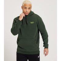 Fitness Mania - MP Men's Fade Graphic Hoodie - Dark Green - L