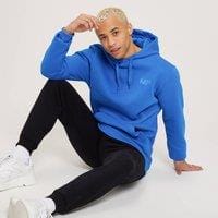 Fitness Mania - MP Men's Fade Graphic Hoodie - True Blue - XXL