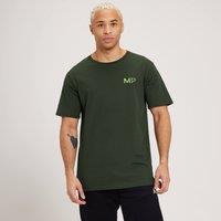 Fitness Mania - MP Men's Fade Graphic Short Sleeve T-Shirt - Dark Green - L