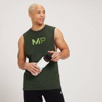 Fitness Mania - MP Men's Fade Graphic Tank Top - Dark Green - L