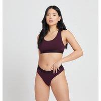 Fitness Mania - MP Women's Bralette & Hipster Set - Grape - L - L