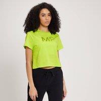 Fitness Mania - MP Women's Fade Graphic Crop T-Shirt - Lime - XXS