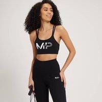 Fitness Mania - MP Women's Fade Graphic Sports Bra - Black - L