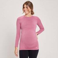 Fitness Mania - MP Women's Maternity Seamless Long Sleeve T-Shirt - Mauve - L