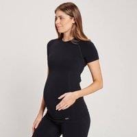 Fitness Mania - MP Women's Maternity Seamless Short Sleeve T-Shirt - Black - S