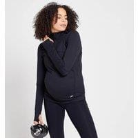 Fitness Mania - MP Women's Power Maternity 1/4 Zip - Black - L