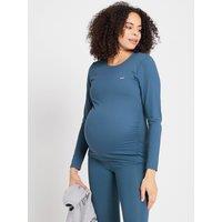 Fitness Mania - MP Women's Power Maternity Long Sleeve Top - Dust Blue - XL