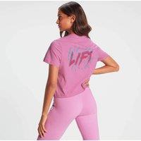 Fitness Mania - MP Women's Retro Lift Short Sleeve Crop Top - Pink - S