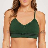 Fitness Mania - MP Women's Seamless Bralette - Dark Green - L