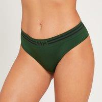 Fitness Mania - MP Women's Seamless Thong - Dark Green - L