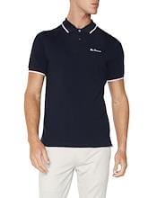 Fitness Mania - Ben Sherman Signature Romford Polov Navy White