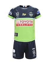 Fitness Mania - Canberra Raiders Home Jersey Set Toddlers 2022