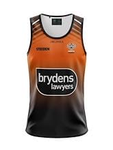 Fitness Mania - Wests Tigers Training Singlet Mens 2022