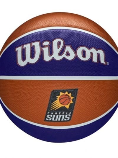 Fitness Mania - Wilson Phoenix Suns NBA Team Tribute Outdoor Basketball - Size 7