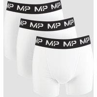 Fitness Mania - MP Men's Boxers - White (3 Pack) - L