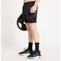 Fitness Mania - MP Men's Tempo Ultra 2 In 1 Shorts - Black - L