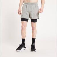 Fitness Mania - MP Men's Tempo Ultra 2 In 1 Shorts - Storm - XS