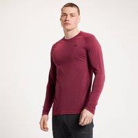 Fitness Mania - MP Men's Tempo Ultra Seamless Long Sleeve Top - Merlot - L