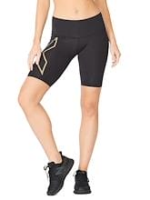 Fitness Mania - 2XU Light Speed Mid Rise Compression Short Womens