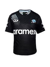 Fitness Mania - Cronulla Sharks Junior Training Tee 2022