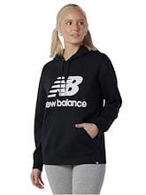 Fitness Mania - New Balance ESS Stacked Pullover Hoodie Womens