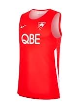 Fitness Mania - Sydney Swans Training Singlet 2022