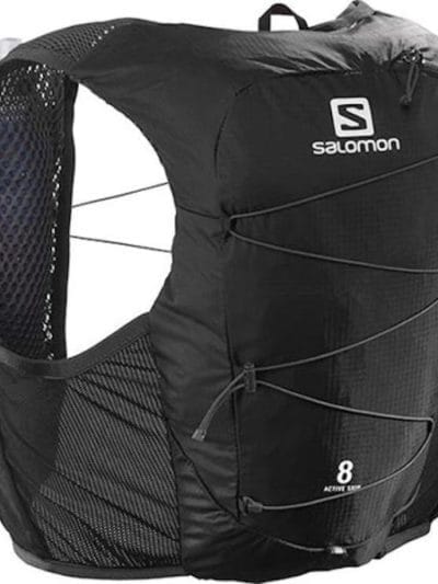 Fitness Mania - Salomon Active Skin 8 Set - Mens Trail Running Vest With Flasks