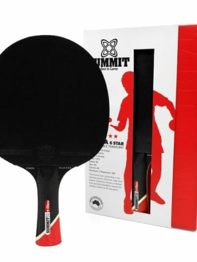 Fitness Mania - Summit Forza 6 Star Carbon Table Tennis Bat