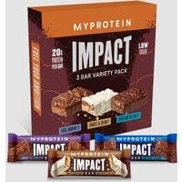 Fitness Mania - Impact Protein Bar Variety Pack - 3 x 64g