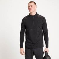 Fitness Mania - MP Men's Tempo Ultra 1/4 Zip Top - Black - XS