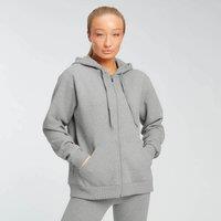 Fitness Mania - MP Women's Rest Day Zip Through Hoodie - Grey Marl - XL