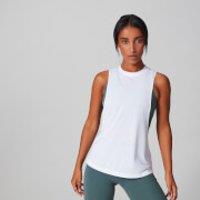 Fitness Mania - MP Women's Training Drop Armole Vest - White