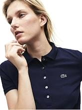 Fitness Mania - Lacoste 5 Button Slim Stretch Core Polo Womens
