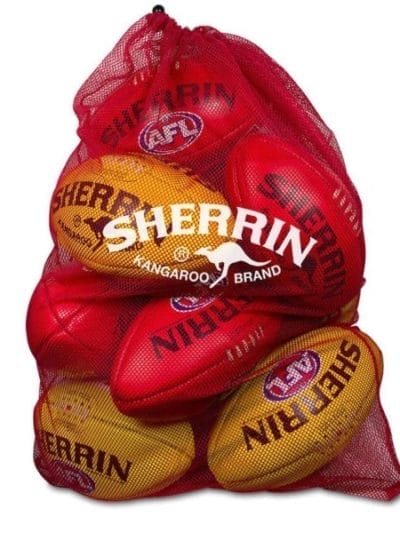 Fitness Mania - Sherrin Football Mesh Carry Bag