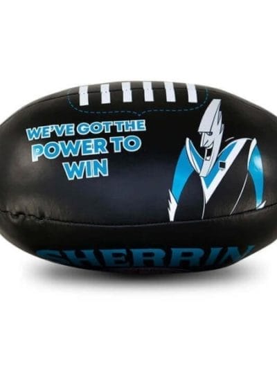 Fitness Mania - Sherrin Port Adelaide AFL Team Soft Football