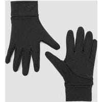 Fitness Mania - MP Reflective Running Gloves - Black  - S/M