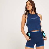 Fitness Mania - MP Women's Adapt Racerback Crop Vest - Deep Blue - L