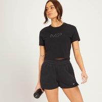 Fitness Mania - MP Women's Adapt Short Sleeve Crop Top - Black - XXS