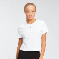 Fitness Mania - MP Women's Rest Day Women's Crop T-Shirt - White - XXS