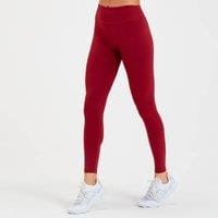 Fitness Mania - MP Women's Singles Day Leggings | Red Bean - S