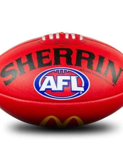 Fitness Mania - Sherrin AFL McDonalds Replica Training Football - Size 5