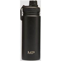 Fitness Mania - MP Medium Metal Water Bottle - Black - 500ml