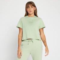 Fitness Mania - MP Women's Repeat MP Crop T-Shirt - Frost Green - XS