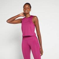 Fitness Mania - MP Women's Repeat MP Training Crop Vest - Deep Pink - L