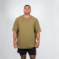 Fitness Mania - MP X Zack George Acid Wash T-Shirt - Team Silverback - Moss - XS