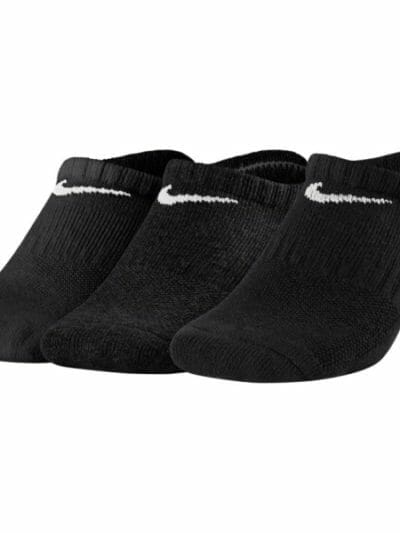 Fitness Mania - Nike Performance Cushioned No-Show - Kids Training Socks - 3 Pack