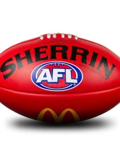 Fitness Mania - Sherrin Leather All Replica McDonalds Game Ball - Size 5