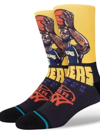 Fitness Mania - Stance Los Angeles Lakers LeBron James Graded NBA Basketball Socks